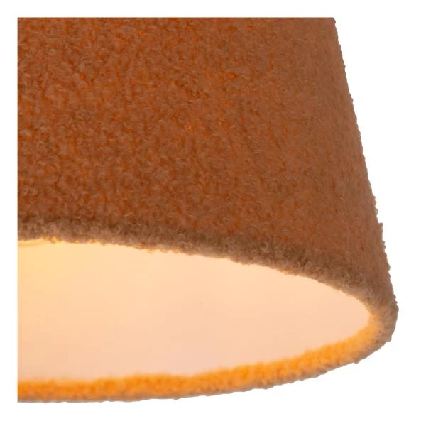 Lucide WOOLLY - Lámpara colgante - Ø 28 cm - 1xE27 - Ocre - detalle 1